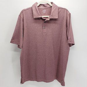 Champion | Marled Golf Shirt | Red/Pink